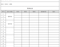参加培训人员签到表模板下载，参加培训人员签到表模板免收费下载安装